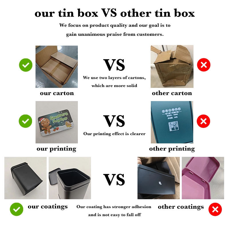 Custom Printed Rectangle Tin Box