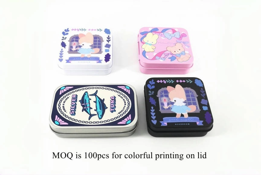 Custom Printed Rectangle Tin Box
